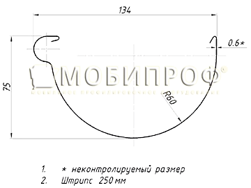 Водосточный желоб